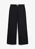 Wijde broek van puur katoen, high waist, bonprix