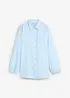 Oversized oberhemdblouse van popeline, bonprix
