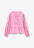 Blouse met lussen, bonprix