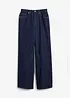 Wide leg jeans, high waist, low stretch, bonprix