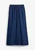 Wide leg jeans, mid waist, comfortabele tailleband, bonprix