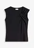 Shirt van een elastische katoenmix met een twist, bonprix