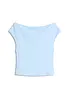 Off-shoulder shirt van puur biologisch katoen, bonprix