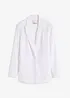 Casual linnen blazer met brede revers, bonprix