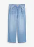 Straight jeans mid waist, low stretch cropped, bonprix
