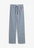 Straight jeans, high waist, gestreept, bonprix