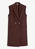 Lang mouwloos vest, bonprix