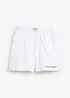 Sweat short met borduursel, bonprix