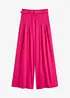 Bandplooibroek met riem (2-dlg. set), bonprix