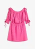 Jersey jurk met Carmen halslijn, bonprix