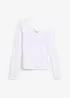 Off shoulder shirt in ausbrenner look, bonprix