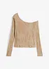 Off shoulder shirt in ausbrenner look, bonprix