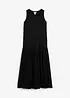 Maxi jurk met materiaalmix, bonprix