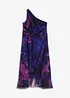 Aansluitende one shoulder jurk, bonprix
