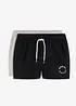 Loungewear sweat shorts (set van 2), bonprix