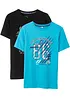 Jongens T-shirt van puur biologisch katoen (set van 2), bonprix