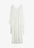 Trouwjurk van chiffon met kant, bonprix