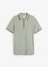 Poloshirt van katoen met ritssluiting, bonprix