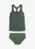 Tankini (2-dlg. set) van kant, bonprix