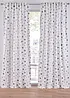 Gordijn van gerecycled polyester met stippenprint (1 stuk), bonprix