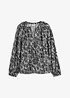 Tuniekblouse van vloeiende viscose, bonprix