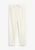 Mom jeans, high waist, low stretch cropped, bonprix