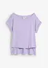 Oversized shirt van vloeiende viscose, bonprix