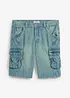 Cargo jeans bermuda regular fit, bonprix