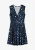 Jersey jurk met opvallende print, bonprix