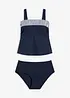 Tankini met brede bandjes (2-dlg. set), bonprix