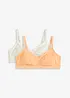Bh zonder beugels (set van 2), bonprix