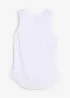 Tanktop met siernaden, bonprix