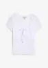 T-shirt van kant, bonprix