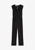 Jersey jumpsuit met schoudervullingen, bonprix