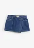 Spijker broekrok in wikkellook, mid waist, bonprix