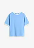 Shirt met kanten rand, bonprix