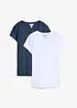 T-shirt van puur biologisch katoen ( set van 2), bonprix