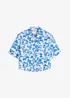 Blouse met korte mouwen van soepele viscose, bonprix