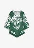 Shirt tuniek met bloemenprint, bonprix