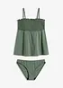 Gesmokte tankini (2-dlg. set), bonprix