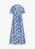 Gedessineerde maxi jurk van soepele viscose, bonprix
