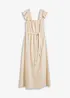 Linnen maxi jurk, bonprix