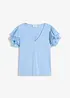 Shirt met volants, bonprix