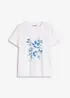 T-shirt van stretch katoenmix, bonprix