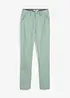 Slim fit stretch chino met verstelbare band, straight, bonprix