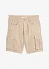 Stretch cargo bermuda, regular fit, bonprix