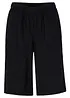 Bermuda met linnen en high waist comfortband, bonprix