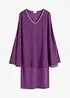Jurk van chiffon met strass, bonprix