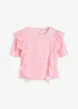 Blouse met volants, bonprix