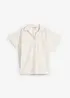 Blouse van seersucker, bonprix